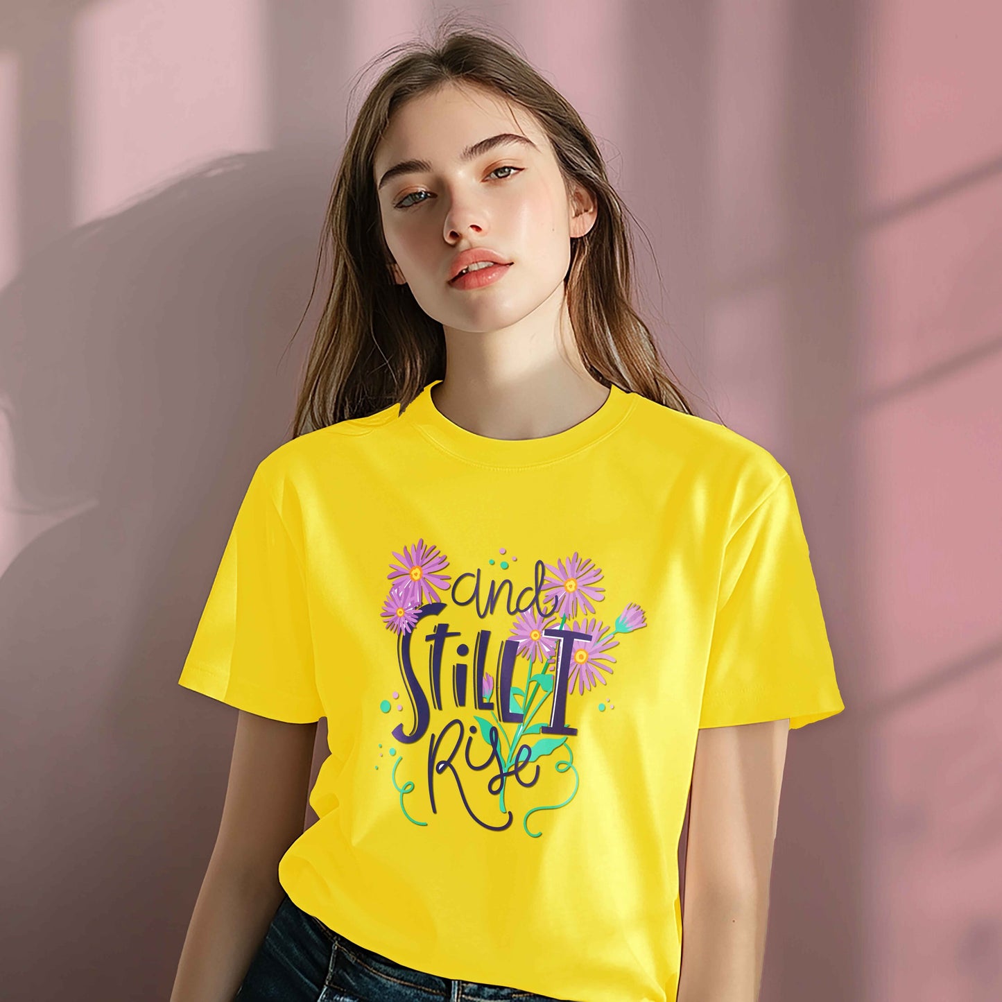 Women Cotton Tshirt - Still i Rise