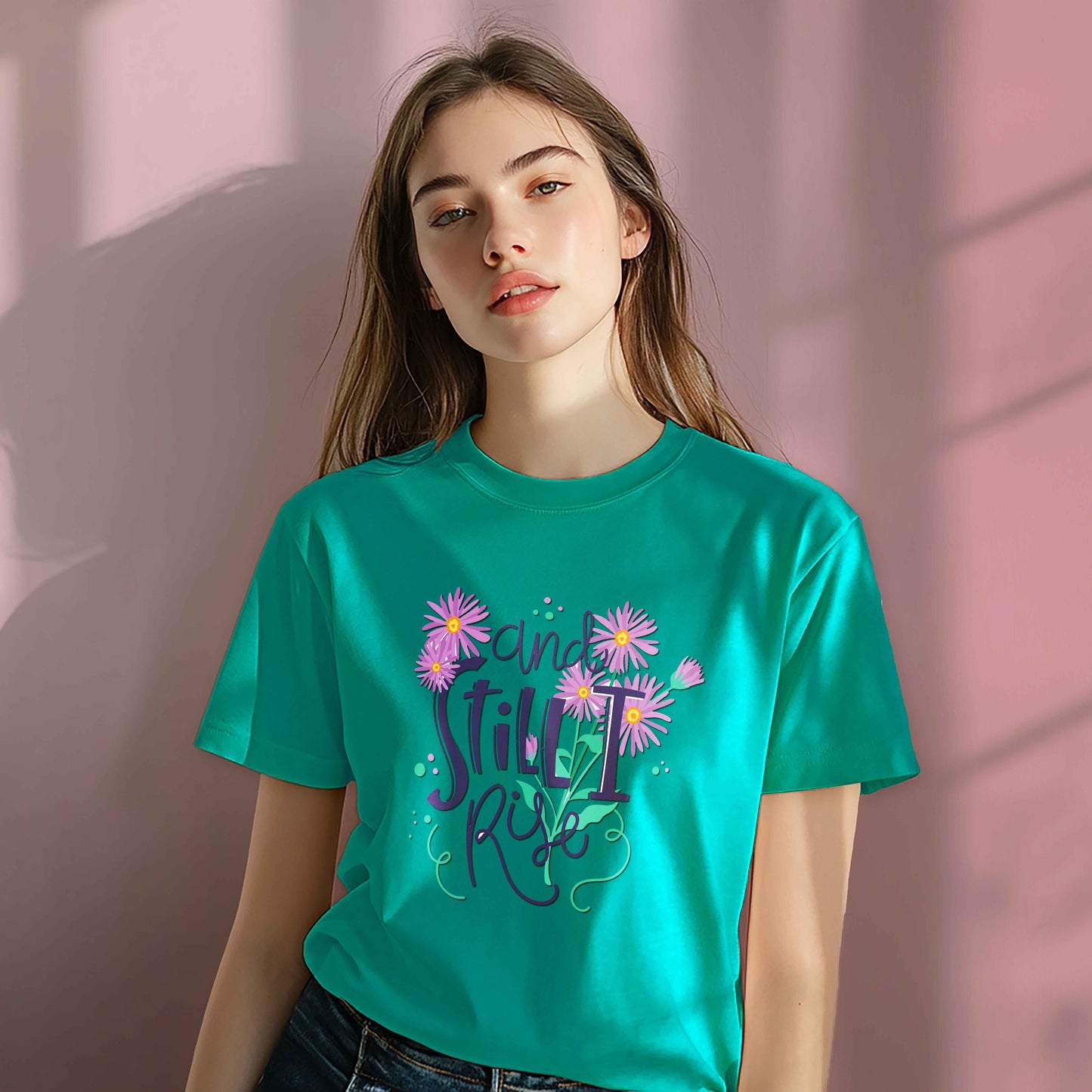 Women Cotton Tshirt - Still i Rise