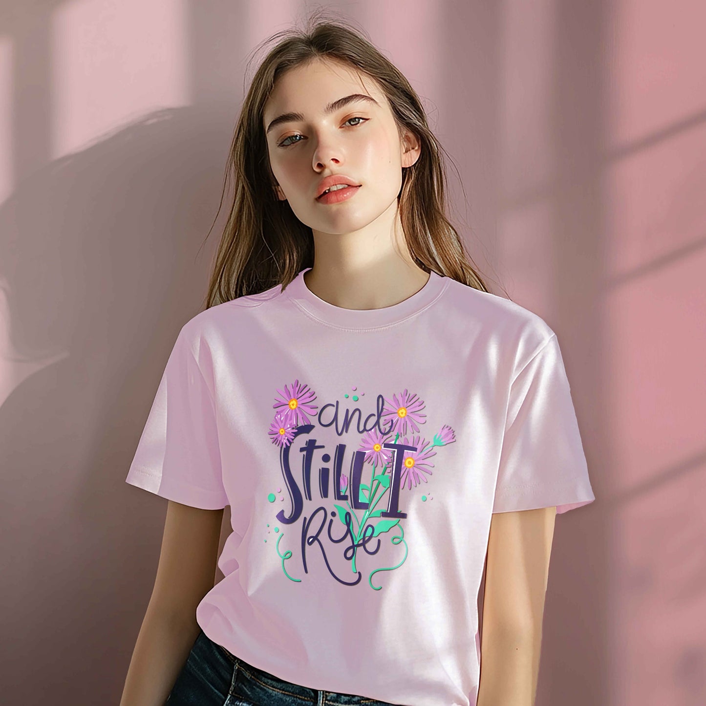 Women Cotton Tshirt - Still i Rise