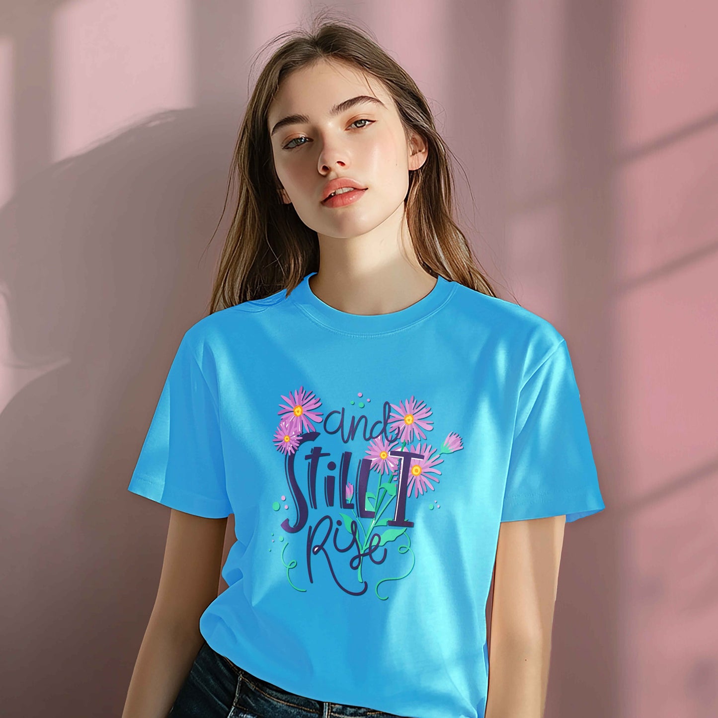 Women Cotton Tshirt - Still i Rise