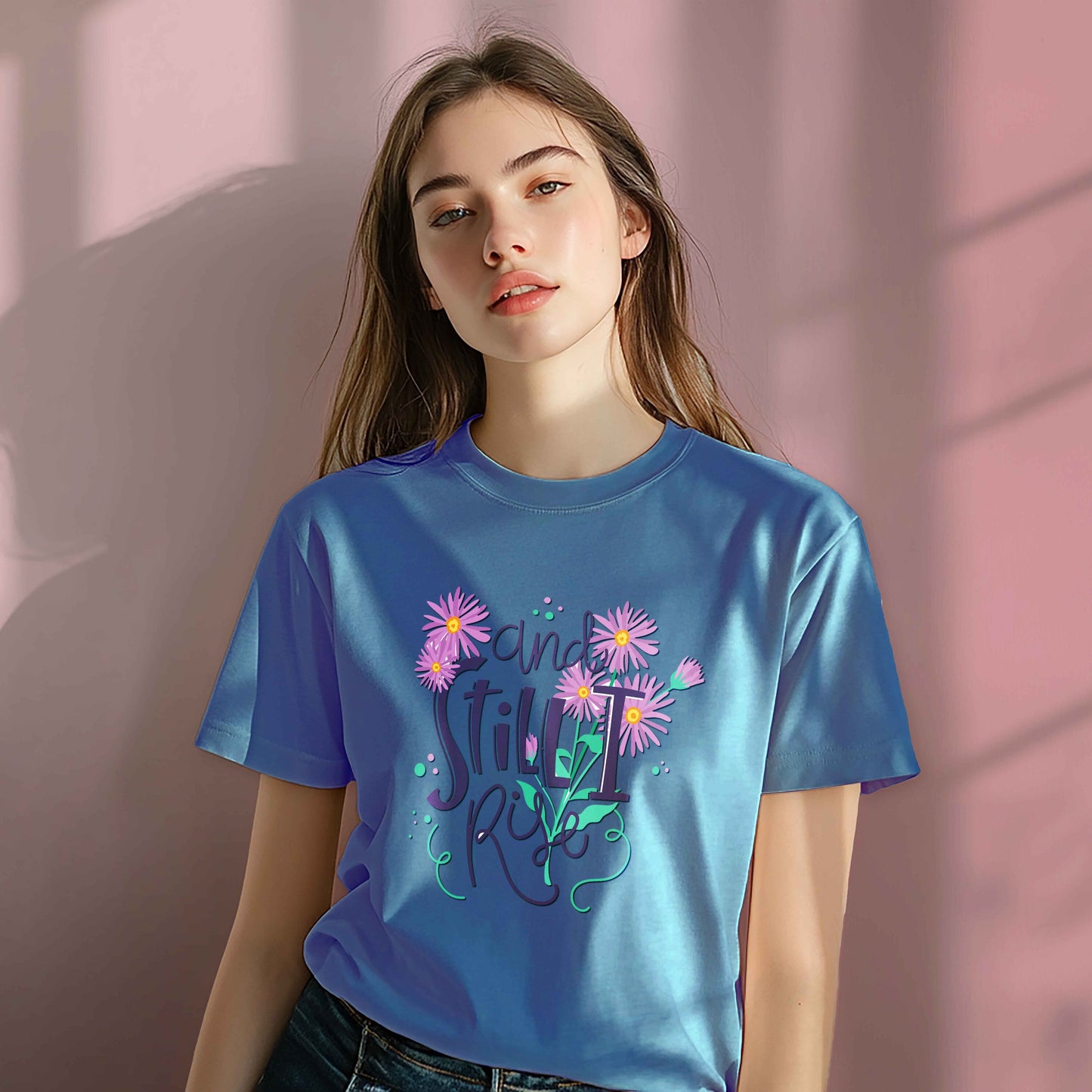 Women Cotton Tshirt - Still i Rise